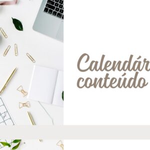 Calendário de contéudos para story
