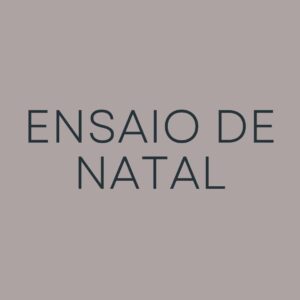 Fotografia -ENSAIO DE NATAL