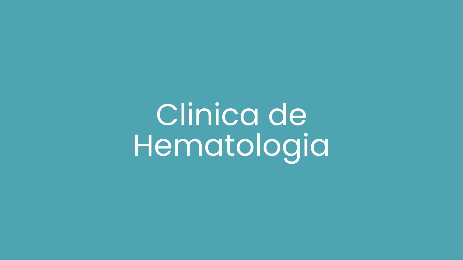 Pack Clinica de Hematologia