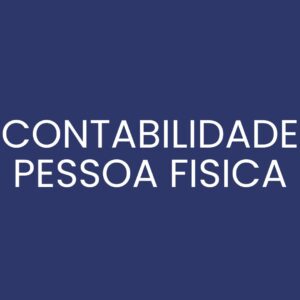 Pack Contabilidade PESSOA FÍSICA
